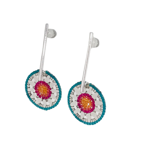 Alhambra Pink Earrings